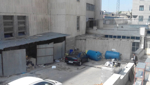 Garbage Disposal Building of Melli bank hospital