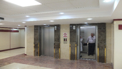 The additional structure of the elevator and the Gynecological Surgery and obstetrics departments